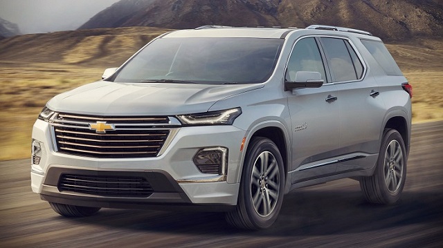 2023 Chevy Traverse redesign
