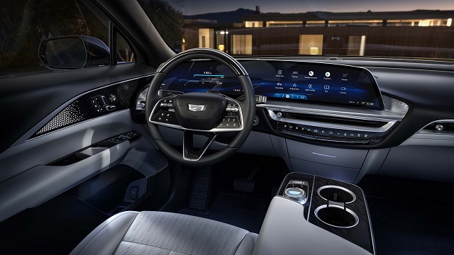 2024 Cadillac Lyriq interior
