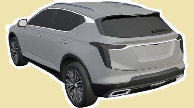 2023 Cadillac XT3 rendering