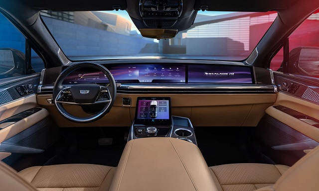 2025 Cadillac Escalade EV interior